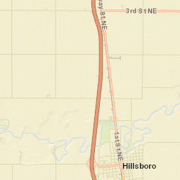 Hillsboro Street Map