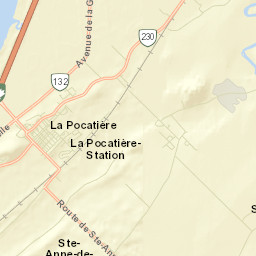 La Pocatière Street Map