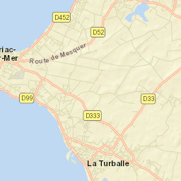 La Turballe Street Map