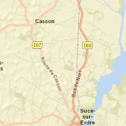 Casson Street Map