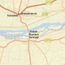 Varades Street Map
