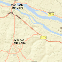Montjean-sur-Loire Street Map