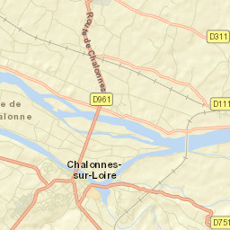 Chalonnes-sur-Loire Street Map