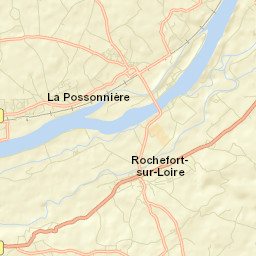 Rochefort-sur-Loire Street Map