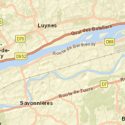 Saint-Étienne-de-Chigny Street Map