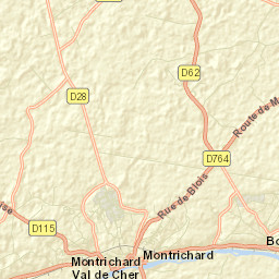 Montrichard Street Map