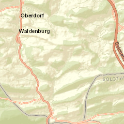 Waldenburg Street Map