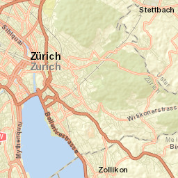 Zurich Street Map
