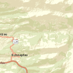Schnepfau Street Map