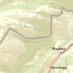 Mittelberg Street Map