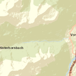 Vorderhornbach Street Map