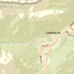 Leutasch Street Map