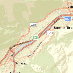 Buch in Tirol Street Map