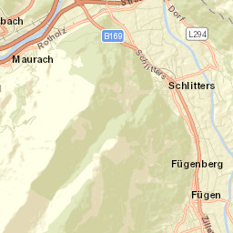 Fügenberg Street Map