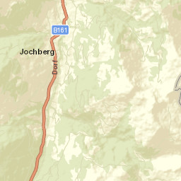 Jochberg Street Map