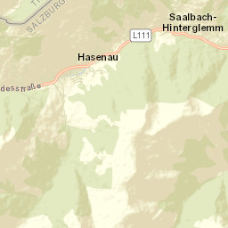 Hinterglemm Street Map