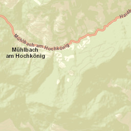 Mühlbach am Hochkönig Street Map