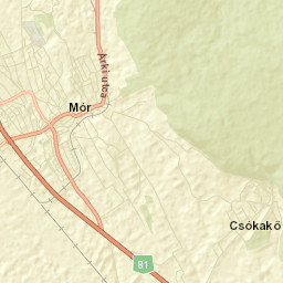 Móri Járás Street Map
