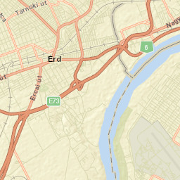 Halásztelek Street Map