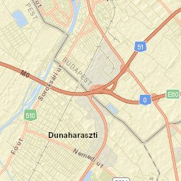 Budapest XXIII. kerület Street Map