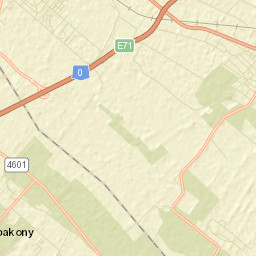 Gyáli Járás Street Map