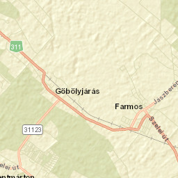 Farmos Street Map