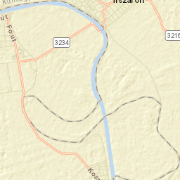 Tiszasüly Street Map