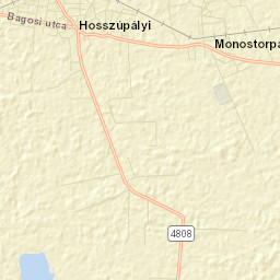 Hosszúpályi Street Map