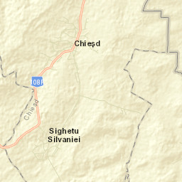 Chieşd Street Map