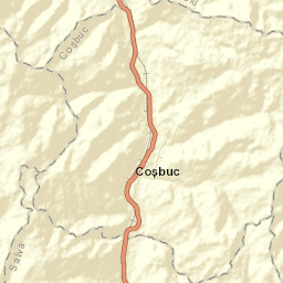 Comuna Coşbuc Street Map