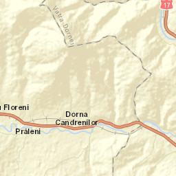 Dorna Cândrenilor Street Map