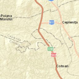 Comuna Cepleniţa Street Map