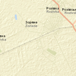 Rozivka Street Map