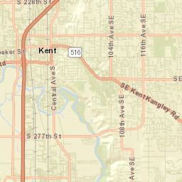 Kent Street Map
