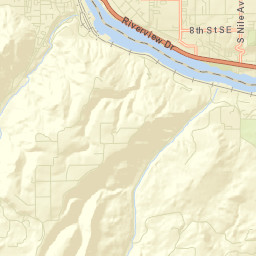 South Wenatchee Street Map