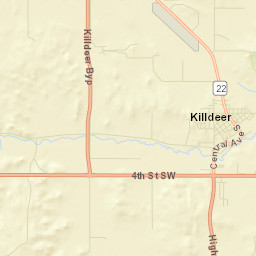 Killdeer Street Map