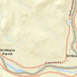 Frenchville Street Map