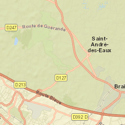 Saint-André-des-Eaux Street Map