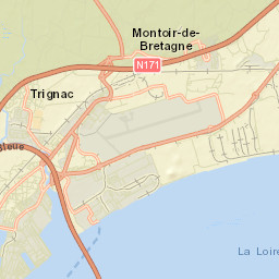 Trignac Street Map