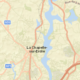 La Chapelle-sur-Erdre Street Map