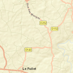 Le Fuilet Street Map