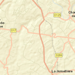 La Jumellière Street Map