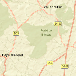 Vauchrétien Street Map