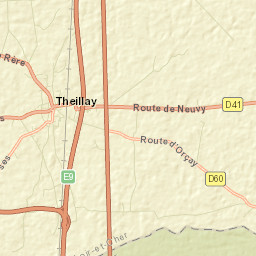 Theillay Street Map