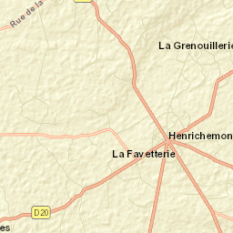 Henrichemont Street Map