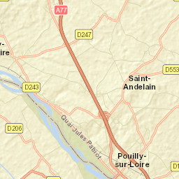 Pouilly-sur-Loire Street Map
