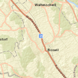 Besenbüren Street Map