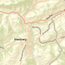 Sankt Peterzell Street Map