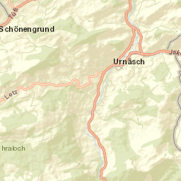 Urnäsch Street Map