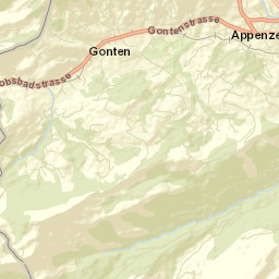 Gonten Street Map